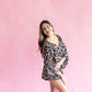 Upper East Side Leopard Print Romper