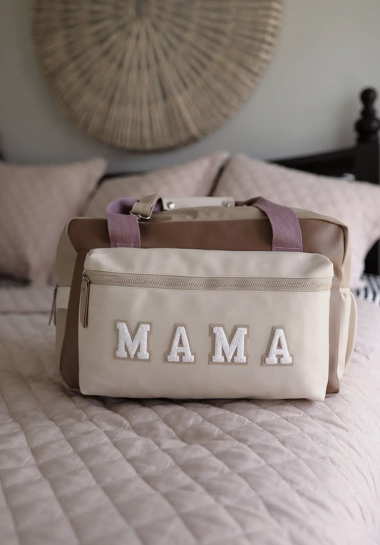 Mama Patch Duffle Bag