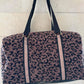 Getaway Duffle Bag - Brown Leopard