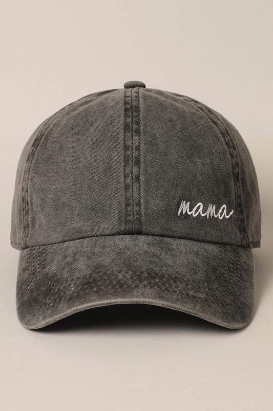 Game Changer Mama Baseball Hat - Black