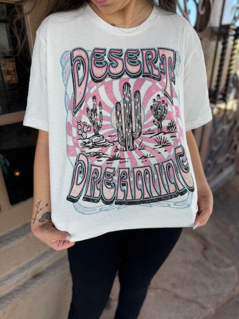 Desert Dreaming Oversized Graphic Tee