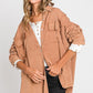 Rather Be Famous Long Sleeve Top - Camel