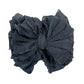 Dark Grey Ruffled Headband