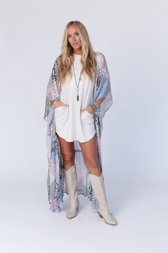 In The Breeze Patchwork Kimono