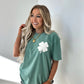 PRE-ORDER: St. Patty's Day Green Clover Graphic Tee